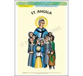 St. Angela - Poster A3 (STP1055)