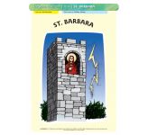 St. Barbara - Poster A3 (STP1056)
