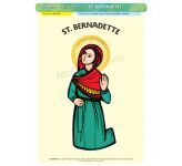 St. Bernadette - Poster A3 (STP720)