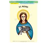 St. Agnes - A3 Poster (STP731)