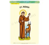 St. Aidan - Poster A3 (STP732)