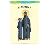 St. Benedict - Poster A3 (STP774)