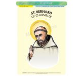 St. Bernard of Clairvaux - A3 Poster (STP776)