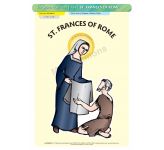 St. Frances of Rome - Poster A3 (STP794)