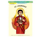 St. Laurence - A3 Poster (STP879)