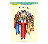 St. Ursula - A3 Poster (STP990)