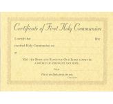 Certificate - First Holy Communion (A5)
