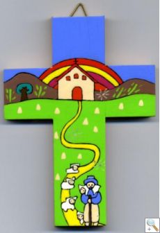 The Good Shepherd and Rainbow Cross