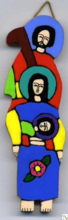 Holy Family Plaque
