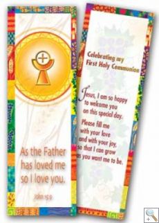 Bookmark - First Holy Communion (FHCB1) 