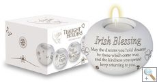 'Irish Blessing' Tealight Holder