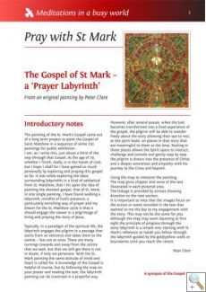 Download - Prayer Labyrinth poster - notes (PDF)