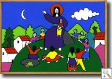 Jesus Blesses the Children (1) Plaque