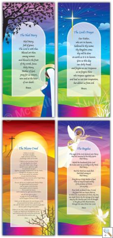 Children's Prayer Roller Banner Set