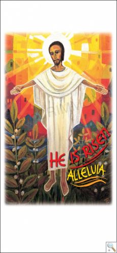He is Risen, Alleluia - Roller Banner RB23