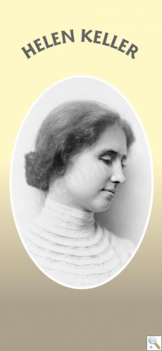 Helen Keller - Roller Banner RB1328