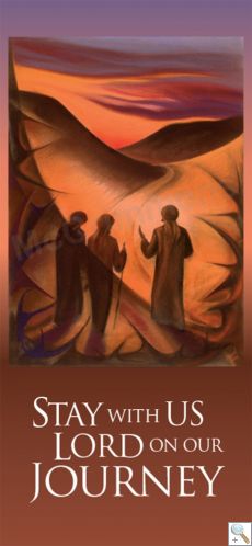 Stay with us Lord on our journey: Emmaus 2 - Roller Banner RB1602