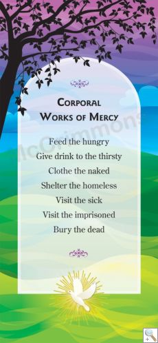 Corporal Works of Mercy - Roller Banner RB1627