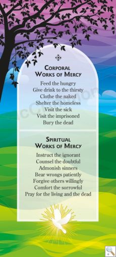 Works of Mercy - Roller Banner RB1631