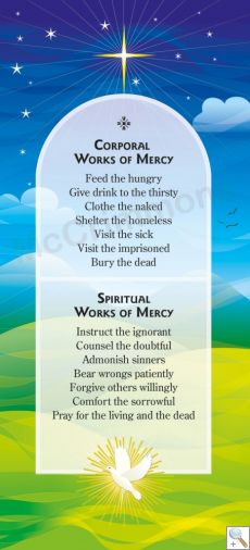 Works of Mercy - Roller Banner RB1632