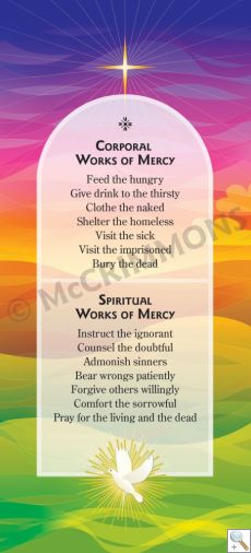 Works of Mercy - Roller Banner RB1633