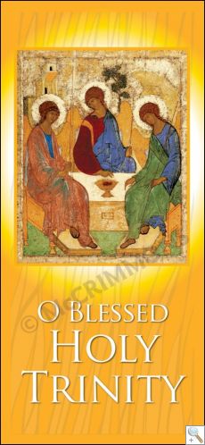 O Blessed Holy Trinity - Banner BAN1903