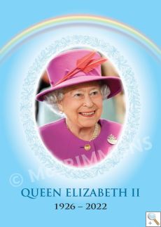 Her Majesty Queen Elizabeth II Prayercard - PC2091