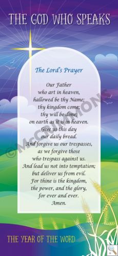 Year of the Word: The Lord's Prayer (Anglican) - Lectern Frontal LF454
