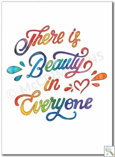 What is Beauty: There is beauty in everyone - Banner BAN665