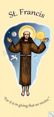 St. Francis of Assisi - Banner BAN718