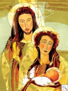 Rejoice Banners - The Holy Family