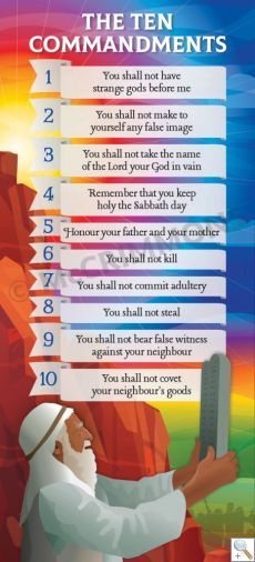 The Ten Commandments - Banner BANRM06