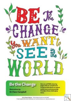 Be the Change Colouring Book - FREE Download