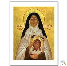 Icon - St Therese of the Child Jesus Card (CA6994)