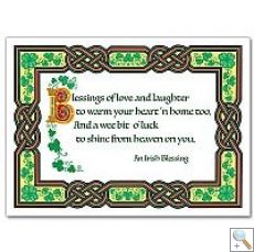 Irish Blessings Card (CA8237)