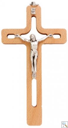Beech Wood Crucifix (CBC10568/9)
