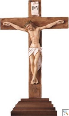 Standing Crucifix 10 1/2