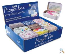 Tin Prayer Box: Pack 36 (CBC46100)