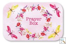 Tin Prayer Box: Butterfly (CBC46103)