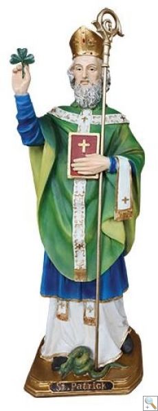 Saint Patrick 24'' Statue (CBC48566)