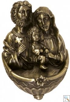 Holy Family Hanging Font 