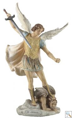 Saint Michael 10 1/2'' Statue (CBC52732)
