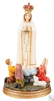 Our Lady of Fatima Resin Statue