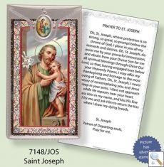 St Joseph Medal and Leaflet (CBC7148JOS)