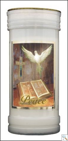 Pillar Candle - Peace (CBC8695/PEACE)