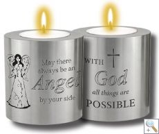 Resin Candle Holder: Angel by your side (CBC87701)