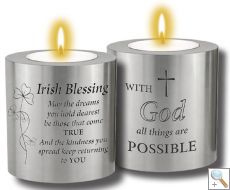Resin Candle Holder: Irish Blessing (CBC87706)