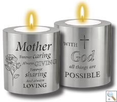 Resin Candle Holder: Mother (CBC87709)