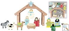 Wooden Nativity Set (CBC89289)