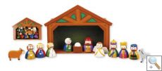Wooden Nativity Set (CBC89292)